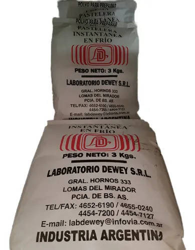 Crema Pastelera Instantánea e/frio x 5kg